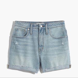 ☀️Madewell Curvy High-Rise Denim Shorts: SZ 28 NWT